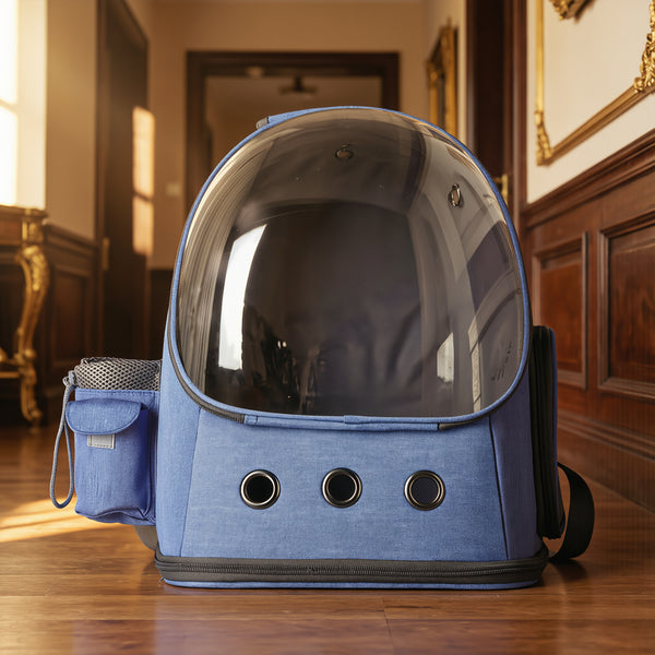 FELVO Lookout, 30L Window Backpack Carrier styled in a warm modern interior