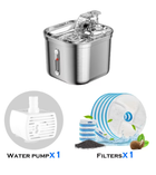 FELVO Brook, Filtered Stainless Steel Water Fountain, product photo 2