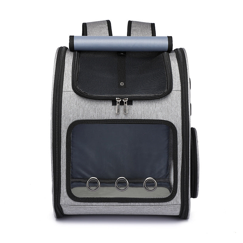 FELVO Wander, Linen-Texture Cat Backpack, product photo 5