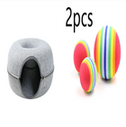 FELVO Cocoon, Wool-Felt Convertible Cat Tunnel, product photo 20