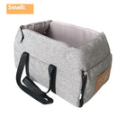 FELVO Linen Carry, Grey Linen-Texture Tote, product photo 5