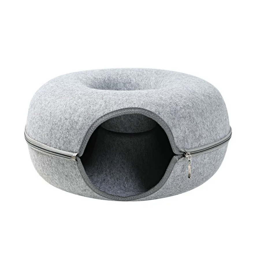 FELVO Cocoon, Wool-Felt Convertible Cat Tunnel, product photo 17