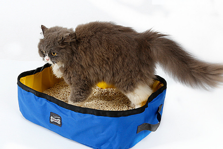FELVO Oxford Loo, Foldable Travel Litter Box, product photo 1