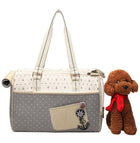 FELVO Atelier, White Canvas Cat Carrier, product photo 1