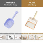 FELVO Timber Scoop, Wood-Handled Metal Litter Scoop, product photo 2