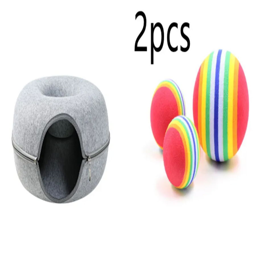 FELVO Twofold, Zip-Apart Felt Tunnel Bed, product photo 6