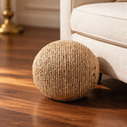 FELVO Skein, Sisal Ball Scratcher styled in a warm modern interior
