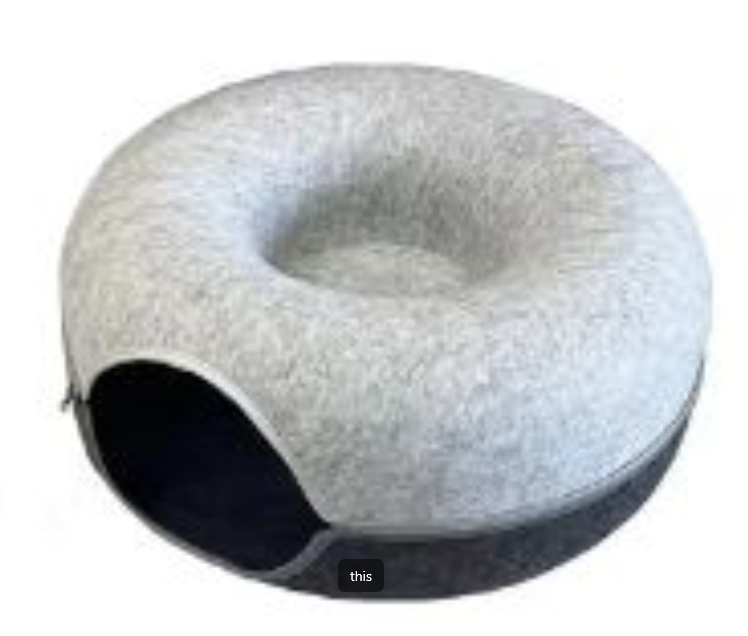 FELVO Haven, Convertible Wool Felt Tunnel Bed, product photo 1