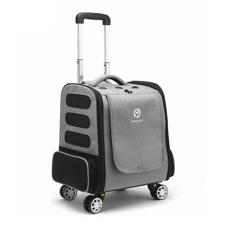 FELVO Glide, Wheeled Pet Trolley Carrier, product photo 3