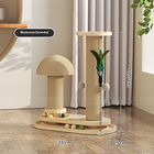 FELVO Sapling, Wood Scratch Post and Play Set, product photo 3