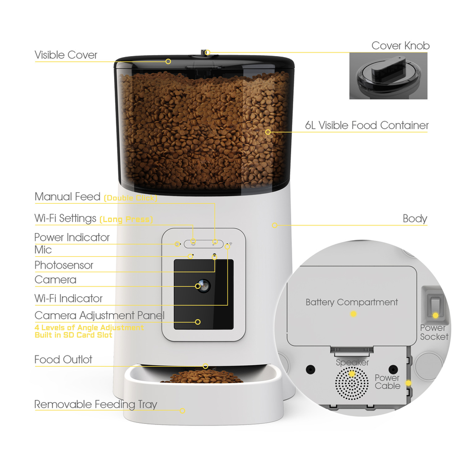 FELVO Vista, Smart Feeder with Camera, product photo 13
