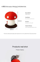 FELVO Toadstool, Mushroom Sisal Scratcher, product photo 6