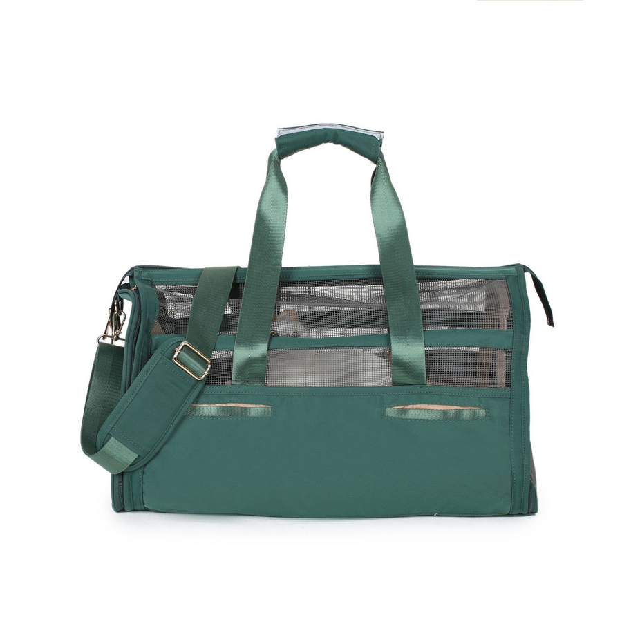 FELVO Forest Weekend Bag, Deep Green Structured Duffel, product photo 4