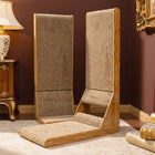 FELVO Totem, Wooden Scratch Tower styled in a warm modern interior