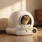 FELVO Quiet Cycle, Self-Cleaning Litter Box in use