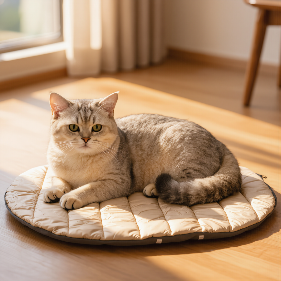 FELVO Terrain, Waterproof Outdoor Pet Pad in use
