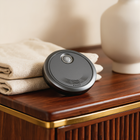 FELVO Breeze, USB Litter Box Odor Purifier styled in a warm modern interior