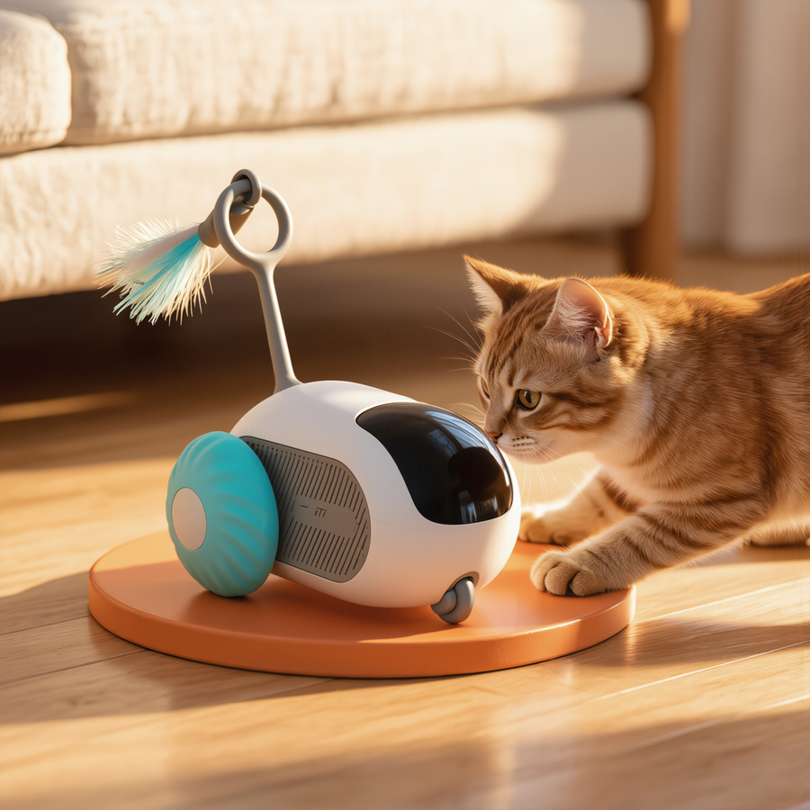 FELVO Prowl, Smart Robot Toy Car in use