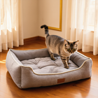 FELVO Soft Landing, Washable Cotton Litter Mat in use