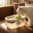 FELVO Hush, Ultra-Quiet Automatic Water Fountain in use