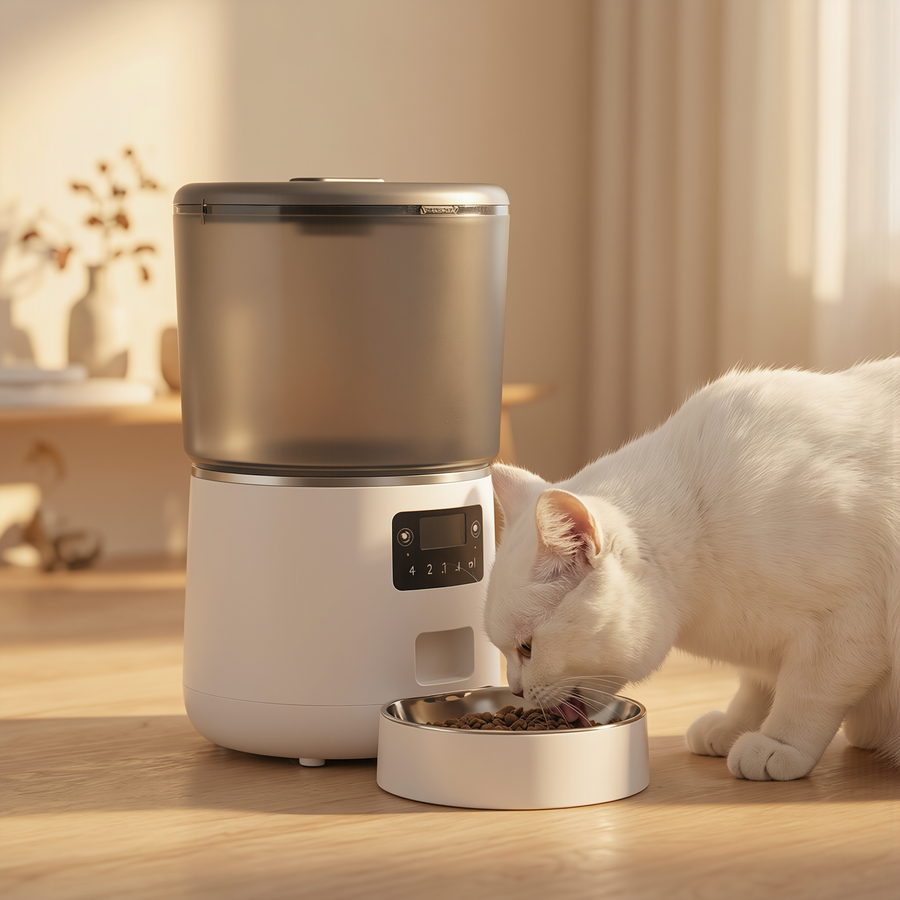 FELVO Cadence, 4L Smart Automatic Feeder in use
