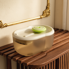 FELVO Hush, Ultra-Quiet Automatic Water Fountain styled in a warm modern interior