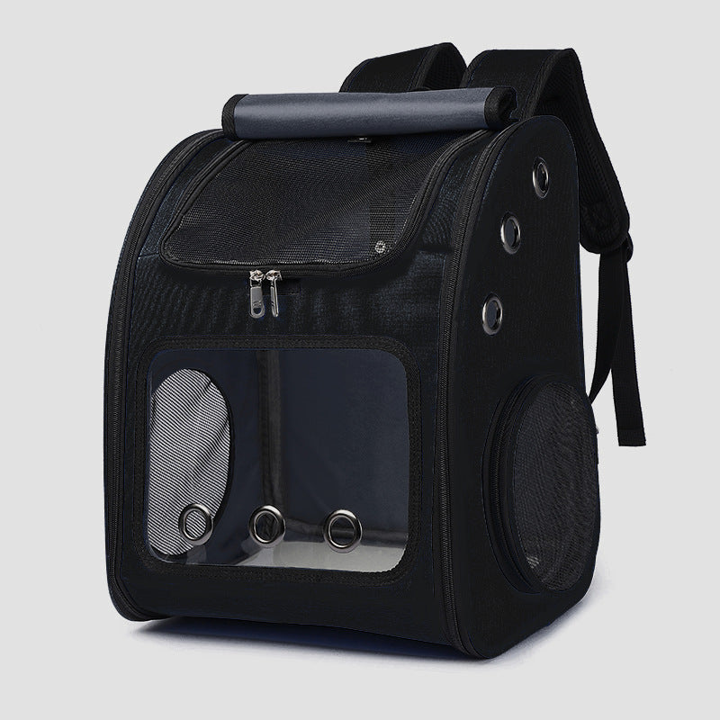 FELVO Wander, Linen-Texture Cat Backpack, product photo 1