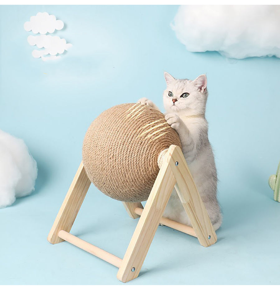 FELVO Skein, Sisal Ball Scratcher, product photo 16
