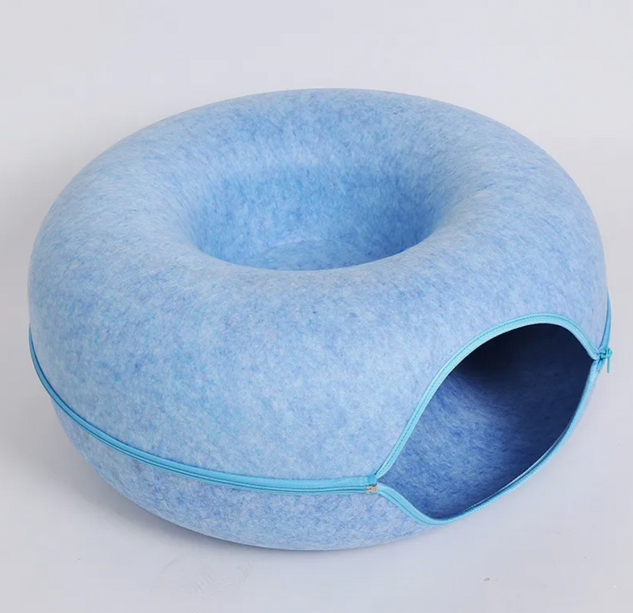 FELVO Cocoon, Wool-Felt Convertible Cat Tunnel, product photo 11