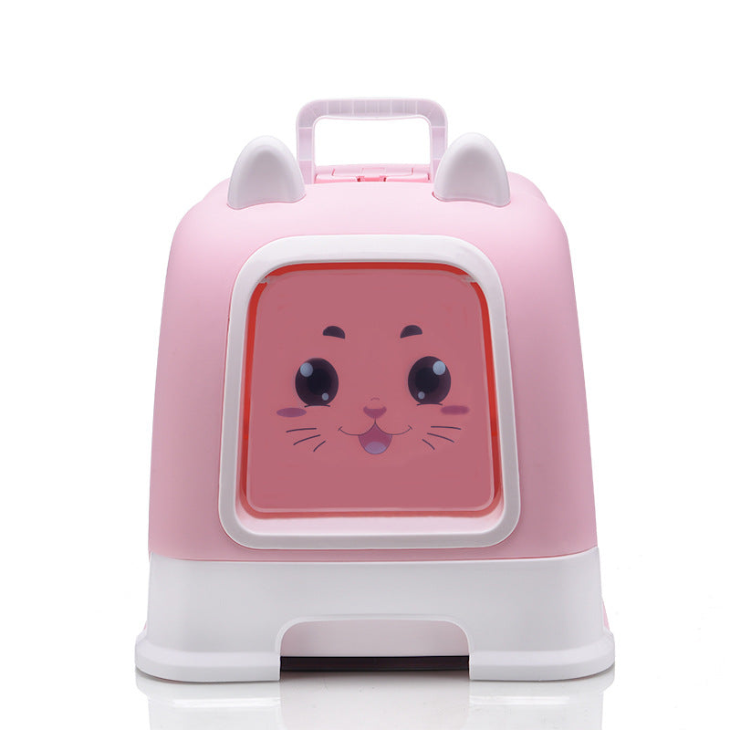 FELVO Recess, Enclosed Litter Box with Sliding Drawer, product photo 4