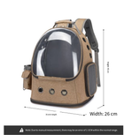 FELVO Bubble Pack, Soft Grey Capsule-Window Carrier, product photo 7