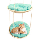FELVO Meadow, Woven Straw Cat Hammock, product photo 3