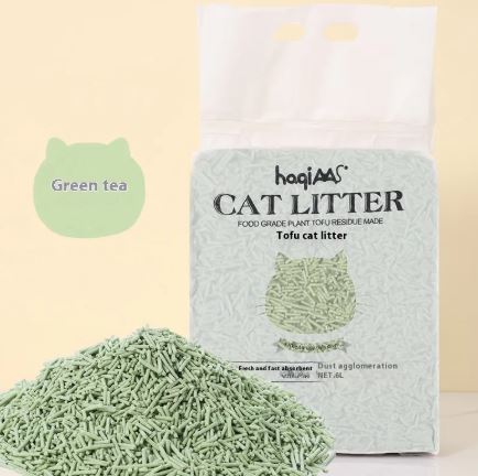 FELVO Tofu Garden, Natural Soybean Cat Litter, product photo 7