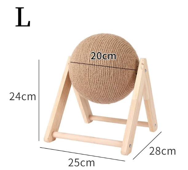 FELVO Skein, Sisal Ball Scratcher, product photo 7