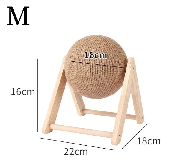 FELVO Skein, Sisal Ball Scratcher, product photo 14