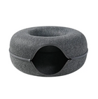 FELVO Cocoon, Wool-Felt Convertible Cat Tunnel, product photo 3