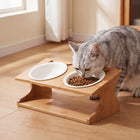FELVO Grove, Low Solid-Wood Bowl Table in use